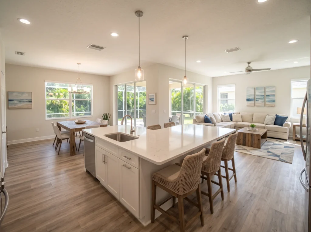 Discover top open concept remodeling ideas in Saint Lucie County to transform your home layout with expert contractors at Garcia and Sons Construction.